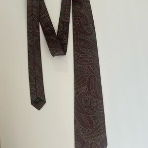 Isaco, Made‎ in Italy, Paisley Patterned Men's Tie